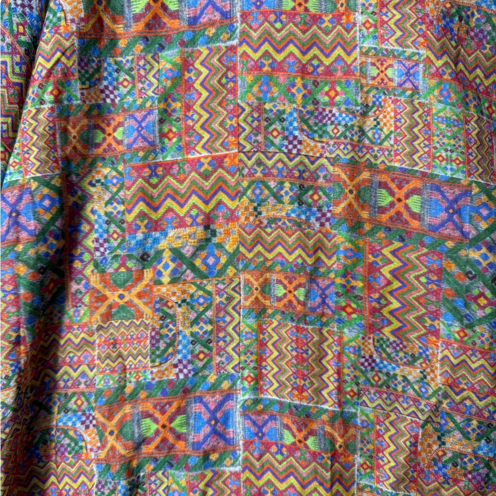 Women's Multicolor Patterned Maxi Skirt - Picture 6 of 13